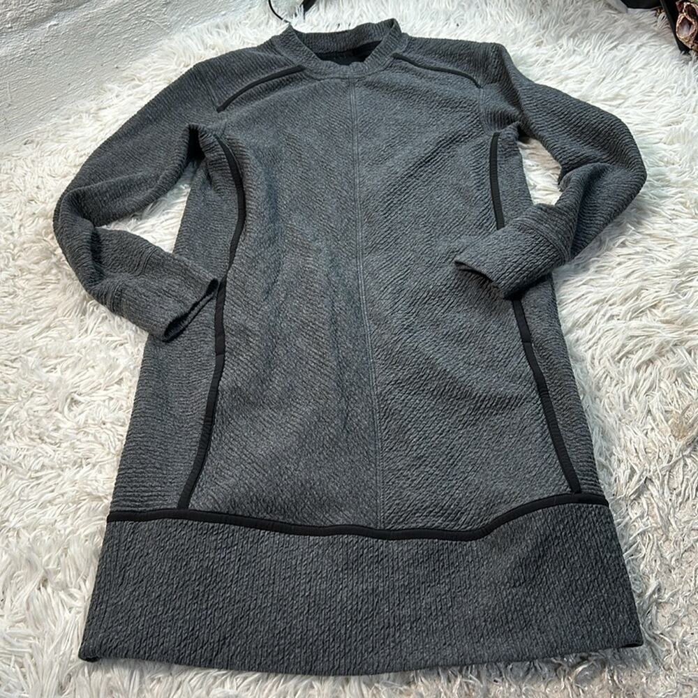 Lululemon On Repeat Dress Heathered Core Dark Grey
